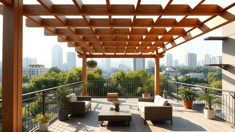 פרגולות למרפסת מעץ – למה זה הפתרון הכי חכם לבית שלך?